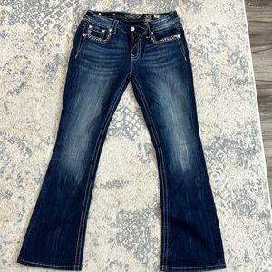 Miss Me jeans NWT women’s size 30x31 mid-rise boot cut